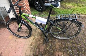Polizeiinspektion Harburg: POL-WL: Fahrrad sichergestellt - Polizei sucht Eigentümer