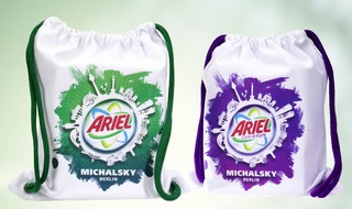 Procter & Gamble Germany GmbH & Co Operations oHG: Ariel präsentiert sich auf der StyleNite im neuen Outfit - exklusiv designt von MICHALSKY (mit Bild)