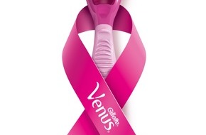 Gillette Venus: Mit Gillette Venus Lebensmut schenken / Ab sofort unterstützt Venus die DKMS LIFE und das look good feel better Patientenprogramm