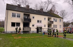 Feuerwehr Dortmund: FW-DO: 05.02.23 Feuer auf einem Balkon im Jungferntal