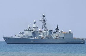 Presse- und Informationszentrum Marine: Deutsche Marine - Pressetermin: Fregatte "Lübeck" kommt nach Hause - Teilnahme am NATO-Einsatzverband beendet