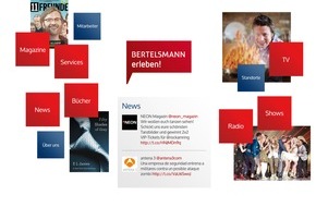 Bertelsmann SE & Co. KGaA: Bertelsmann erleben - mit einer neuen App (BILD)