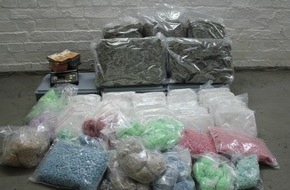 Polizeipräsidium Hamm: POL-HAM: 61 Kilogramm Drogen sichergestellt