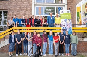 Laverana GmbH: Startschuss für das erste E-Waste Race in Schaumburg-Lippe / Schüler sammeln vier Wochen lang Elektroschrott aus privaten Haushalten ein