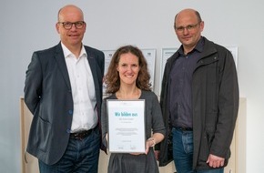 Chemieverbände Rheinland-Pfalz: SRL Dental GmbH: Anerkennung für das Engagement in der Ausbildung junger Menschen