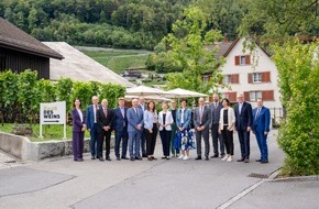 F&uuml;rstentum Liechtenstein: Liechtenstein und St. Gallen vertiefen Zusammenarbeit bei Regierungstreffen in Berneck