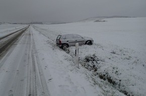 Polizeidirektion Bad Kreuznach: POL-PDKH: Weitere Unfälle aufgrund von Schneeglätte (Zeitraum 10.12., 14:00 Uhr - 11.12. 04:00 Uhr.)