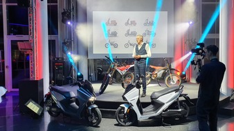 HORWIN Europe GmbH: HORWIN stellt erstmals elektrische Fun-Sport-Motorräder HT3 und HT5 sowie eleganten Roller SK1 vor