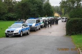 Polizeiinspektion Nienburg / Schaumburg: POL-STH: Moko "Kurpark" durchsucht  Bad Eilser Kurpark