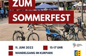 Polizeiinspektion Lüneburg/Lüchow-Dannenberg/Uelzen: POL-LG: ++ "25 Jahre KPR - das wird gefeiert" - Sa., 11.06.22 -> Einladung zum Sommerfest im Kurpark - 25 Jahre Kriminalpräventionsrat in Hansestadt und Landkreis Lüneburg ++