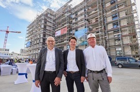 Instone Real Estate Group SE: Pressemitteilung: Richtfest für Projekt „Florentinus“ mit 132 Eigentumswohnungen im „Schönhof-Viertel“ in Frankfurt
