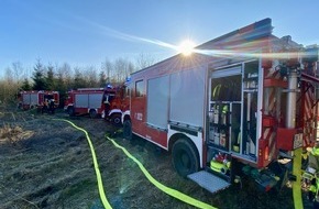 Feuerwehr Iserlohn: FW-MK: Erster Waldbrand des Jahres