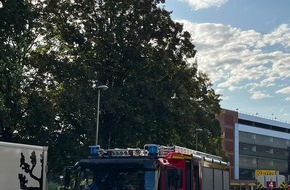 Feuerwehr Hagen: FW Hagen: Brandeinsatz Sparkassenkarree - Brand in elektrischer Anlage