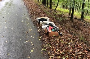 Polizeidirektion Wittlich: POL-PDWIL: umweltgefährdende Abfallbeseitigung