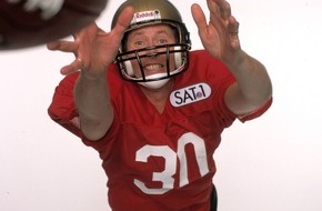SAT.1: SAT.1: live ran - SAT.1-Superbowl