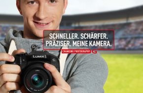 Panasonic Deutschland: Marco Reus wird LUMIX G Markenbotschafter / Panasonic startet am 12. Juni eine bundesweite Kampagne mit Garantieverlängerung für alle LUMIX G Kameras (BILD)
