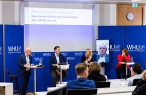 WHU - Otto Beisheim School of Management: Podiumsdiskussion Bundestagskandidaten