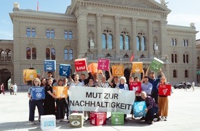 Caritas Schweiz / Caritas Suisse: Agenda 2030: la societ&agrave; civile chiede al Consiglio federale "il coraggio di puntare su una vera sostenibilit&agrave;" / Petizione in vista della presentazione all'ONU a New York