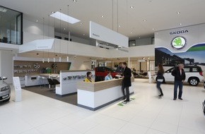 Skoda Auto Deutschland GmbH: Neues SKODA Handelsdesign kommt bei den Kunden hervorragend an (FOTO)