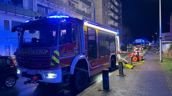 Feuerwehr MTK: Küchenbrand in Hattersheim schnell gelöscht - Ein Verletzter