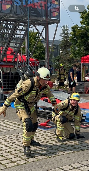 FW Konstanz: 3. Firefighter Combat Challenge Stuttgart