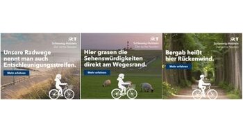 Tourismus-Agentur Schleswig-Holstein GmbH: Radfahren in Schleswig-Holstein – neue Online-Kampagne wirbt für das Trendthema im echten Norden