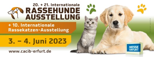 Messe Erfurt: Ticketvorverkauf für Rassehunde- und Rassekatzen-Ausstellung gestartet | Messe Erfurt