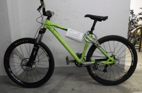 Polizeiinspektion Nienburg / Schaumburg: POL-NI: Mountainbike in Nienburg aufgefunden - Eigentümer gesucht