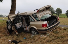 Polizeidirektion Wittlich: POL-PDWIL: Tödlicher Verkehrsunfall