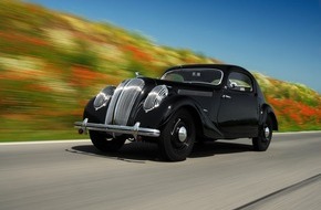 Skoda Auto Deutschland GmbH: Internationale Messepremiere vor 80 Jahren: der SKODA POPULAR Sport Monte Carlo (FOTO)