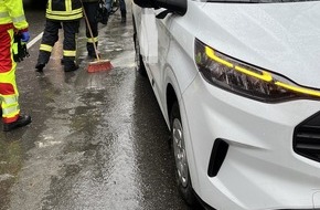 Freiwillige Feuerwehr Eigeltingen: FW Eigeltingen: Verkehrsunfall bei Heudorf (Hegau)