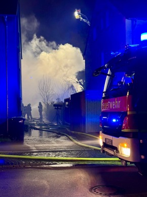 FW-GE: Brand in Gelsenkirchen Beckhausen