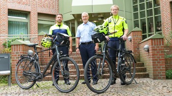 Polizei Coesfeld: POL-COE: Kreispolizeibehörde Coesfeld/ Fahrradstreife: Unterstützung aus Münster