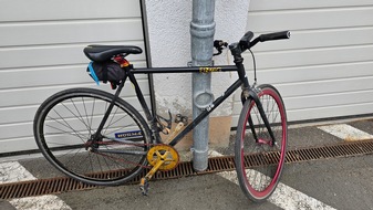 Landespolizeiinspektion Erfurt: LPI-EF: Fahrrad sucht Besitzer