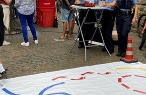 Polizeidirektion Montabaur: POL-PDMT: Polizei-Informationsstand am Hachenburger Sommerfest war gut besucht