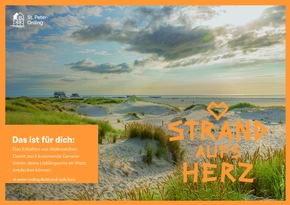 Strand aufs Herz“ – St. Peter-Ording  startet neue Imagekampagne