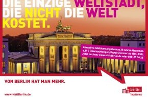 visitBerlin: Von Berlin hat man mehr! (mit Bild) / Berlin Tourismus Marketing GmbH wirbt mit neuen Berlin-Motiven