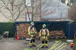 Feuerwehr Stolberg: FW-Stolberg: Schornsteinbrand