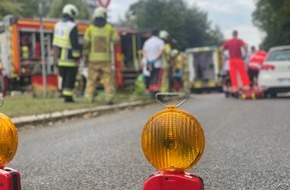 Feuerwehr Dresden: FW Dresden: Verkehrsunfälle in der Innenstadt am heutigen Morgen