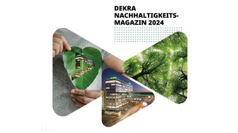 DEKRA SE: DEKRA Nachhaltigkeitsmagazin 2024 jetzt online / Klimastrategie für zukünftige Generationen