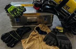 Feuerwehr Samtgemeinde Wathlingen: FW Wathlingen: Neue Schutzhandschuhe und Flammschutzhauben f&uuml;r die Einsatzkr&auml;fte