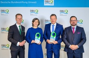 Deutsche Bundesstiftung Umwelt (DBU): Mutmacher für den Schutz der Erde / DBU zeichnet Franziska Tanneberger und Thomas Speidel aus