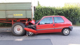 Polizeidirektion Worms: POL-PDWO: Verkehrsunfall mit verletzter Person