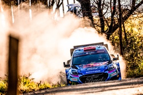 Ott Tänak/Martin Järveoja fahren mit dem Ford Puma Hybrid Rally1 in Chile den zweiten Saisonsieg ein