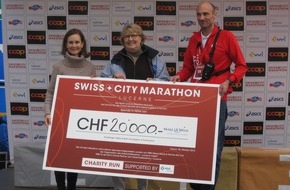 MSD Merck Sharp & Dohme AG: MSD au SwissCityMarathon Lucerne: la recette de la Charity-Run est attribuée à la fondation Make-A-Wish Suisse