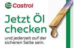 Castrol Germany GmbH: Ölstand prüfen leicht gemacht - Castrol Ölcheck-Kampagne an Aral-Tankstellen
