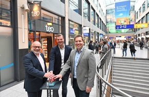 tegut... gute Lebensmittel GmbH & Co. KG: Presseinformation: Nach erfolgreichem „Indoor-Start“ in Aschaffenburg - tegut… rollt sein Kleinstflächenkonzept „teo“ nun auch auf Bestandsflächen aus