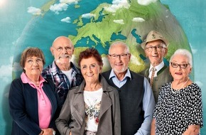 ZDF: "Mit 80 Jahren um die Welt" - die Reise-Reportage im ZDF (FOTO)