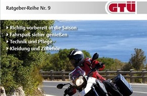 GTÜ Gesellschaft für Technische Überwachung mbH: GTÜ: Sicherer Start in Motorradsaison