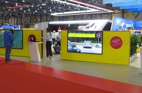 Touring Club Schweiz/Suisse/Svizzero - TCS: Le TCS au 89e Salon de l'automobile - la mobilité électrique omniprésente